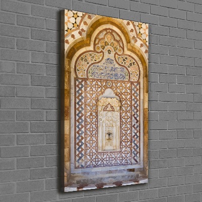 Fotografía en lienzo vertical Palacio Libanés