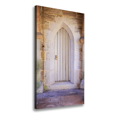 Cuadro canvas decorativo para salón vertical Puerta a los sueños