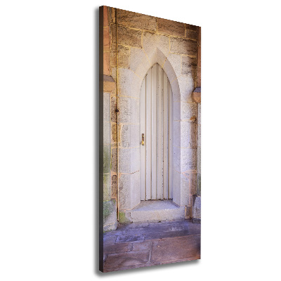 Cuadro canvas decorativo para salón vertical Puerta a los sueños