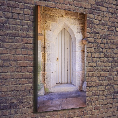 Cuadro canvas decorativo para salón vertical Puerta a los sueños