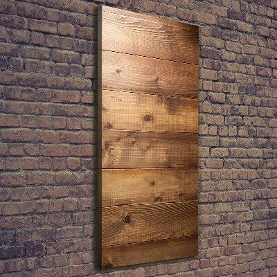 Cuadro moderno en lienzo resistente uv vertical Fondo de madera