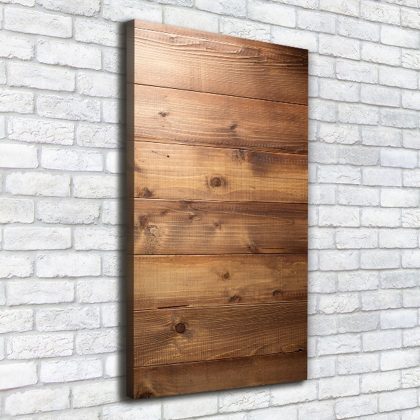 Cuadro moderno en lienzo resistente uv vertical Fondo de madera