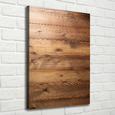 Cuadro moderno en lienzo resistente uv vertical Fondo de madera