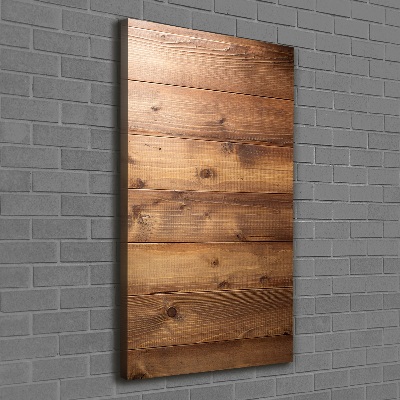 Cuadro moderno en lienzo resistente uv vertical Fondo de madera