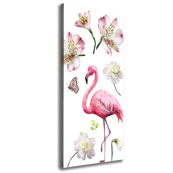 Cuadro moderno en lienzo resistente uv vertical Colección tropical