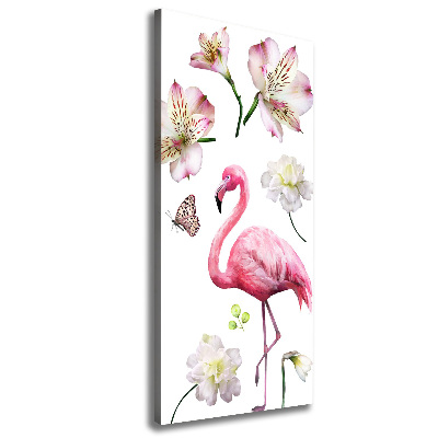 Cuadro moderno en lienzo resistente uv vertical Colección tropical