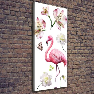 Cuadro moderno en lienzo resistente uv vertical Colección tropical