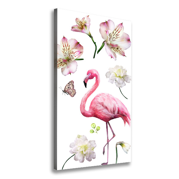 Cuadro moderno en lienzo resistente uv vertical Colección tropical