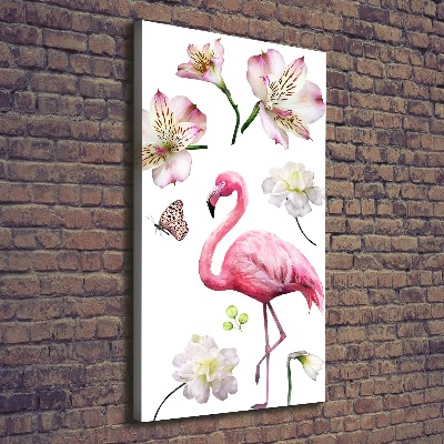 Cuadro moderno en lienzo resistente uv vertical Colección tropical