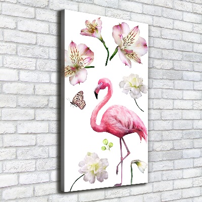 Cuadro moderno en lienzo resistente uv vertical Colección tropical