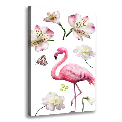 Cuadro moderno en lienzo resistente uv vertical Colección tropical