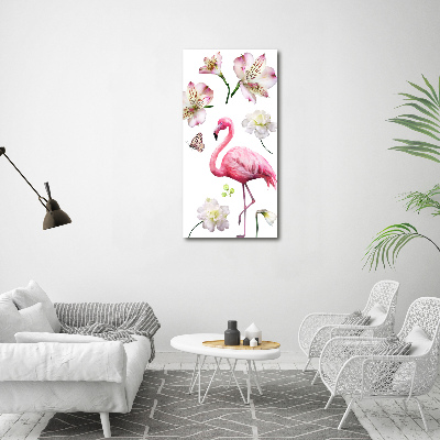 Cuadro moderno en lienzo resistente uv vertical Colección tropical
