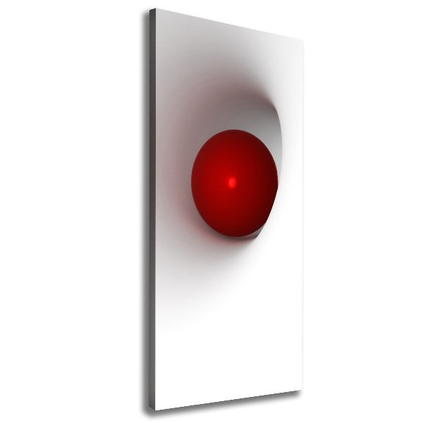 Cuadro canvas decorativo para salón vertical Esfera abstracta