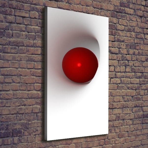 Cuadro canvas decorativo para salón vertical Esfera abstracta