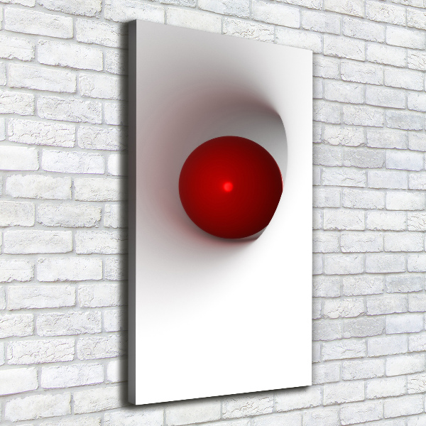 Cuadro canvas decorativo para salón vertical Esfera abstracta