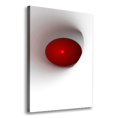 Cuadro canvas decorativo para salón vertical Esfera abstracta