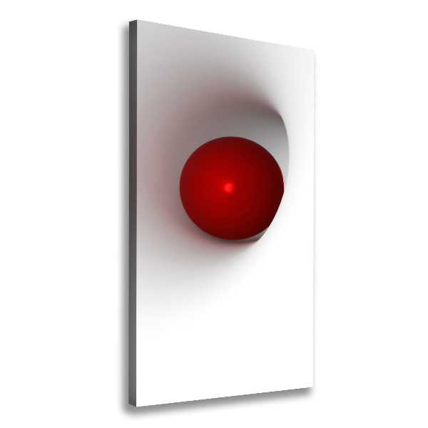 Cuadro canvas decorativo para salón vertical Esfera abstracta