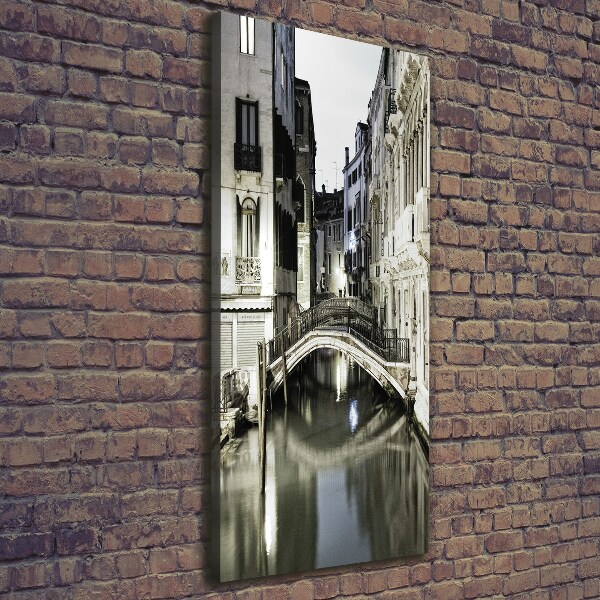 Fotografía en lienzo vertical Venecia, Italia
