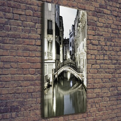 Fotografía en lienzo vertical Venecia, Italia