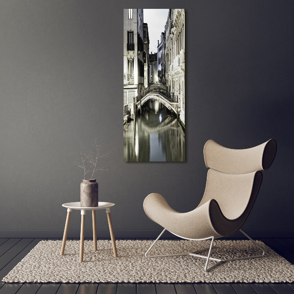 Fotografía en lienzo vertical Venecia, Italia