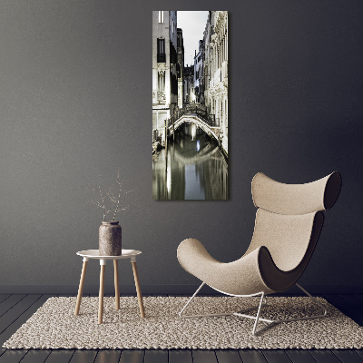 Fotografía en lienzo vertical Venecia, Italia
