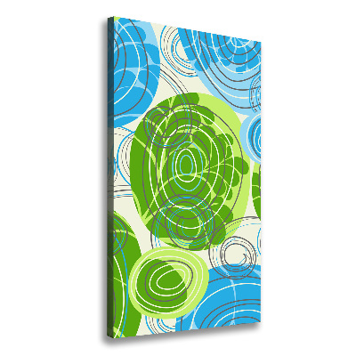 Foto obraz na płótnie do salonu pionowy Abstrakcja