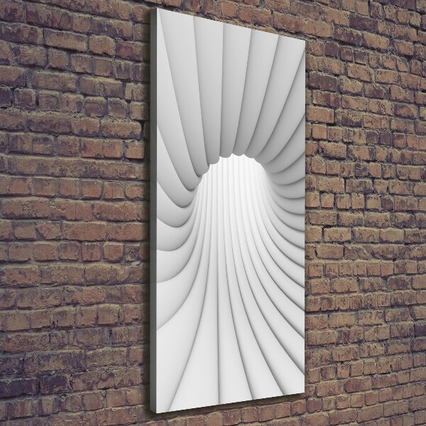 Impresión en lienzo vertical Túnel abstracto