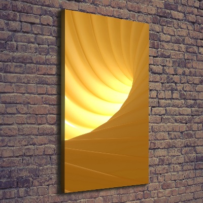 Impresión en lienzo vertical Vórtice abstracto