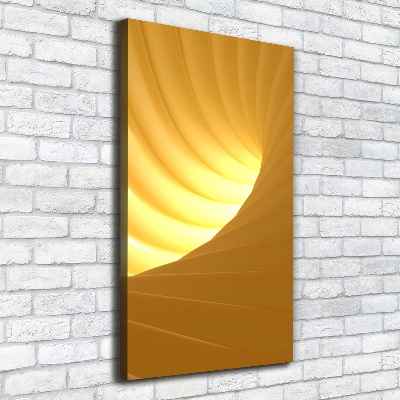 Impresión en lienzo vertical Vórtice abstracto