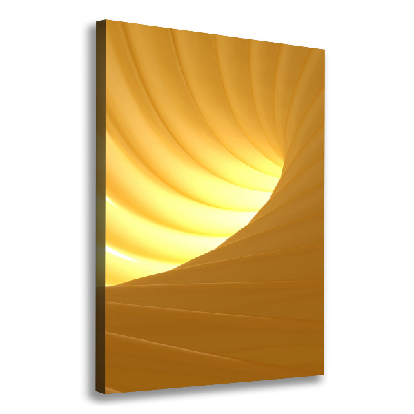 Impresión en lienzo vertical Vórtice abstracto