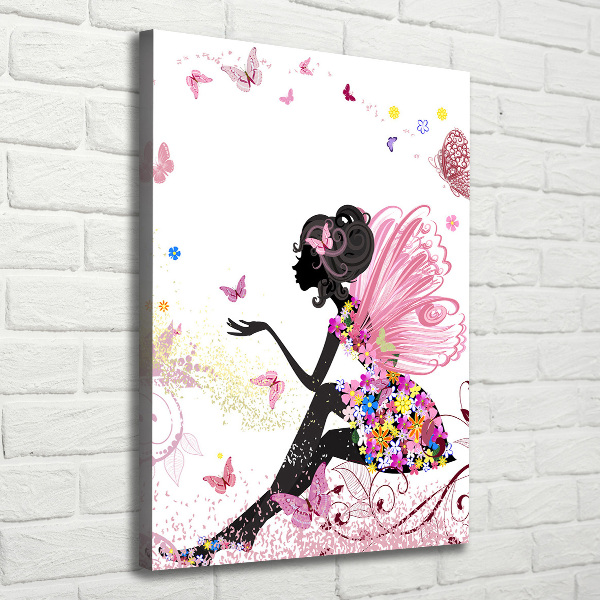 Fotografía en lienzo vertical Hada buena