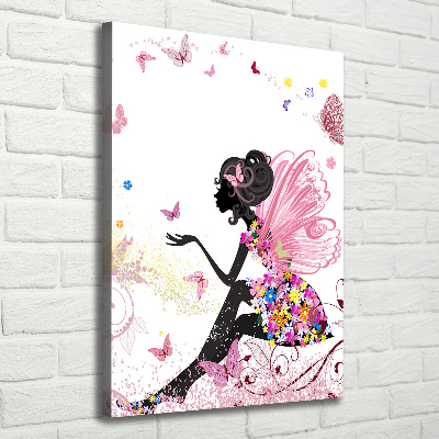 Fotografía en lienzo vertical Hada buena