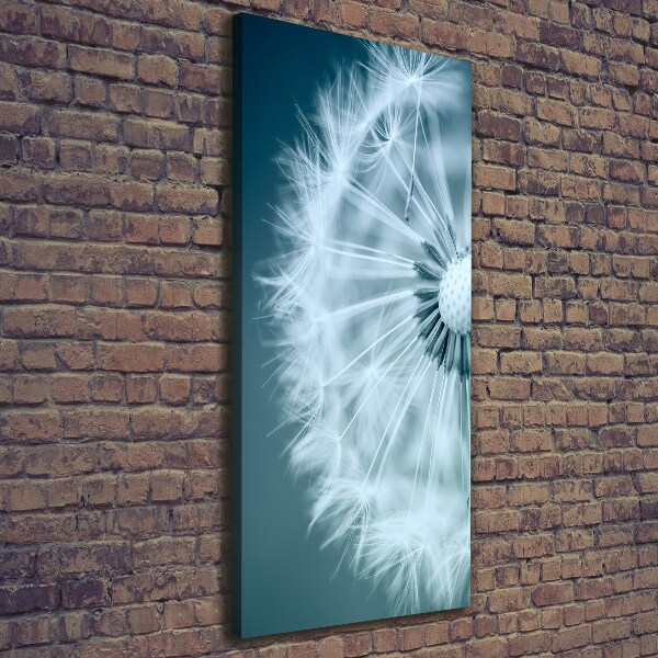 Foto obraz na płótnie do salonu pionowy Dmuchawiec