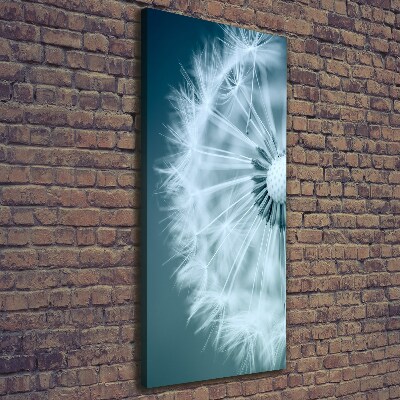 Foto obraz na płótnie do salonu pionowy Dmuchawiec