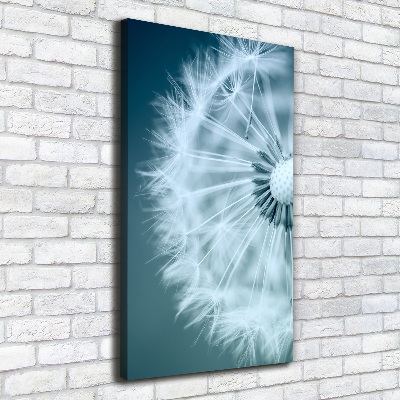 Foto obraz na płótnie do salonu pionowy Dmuchawiec