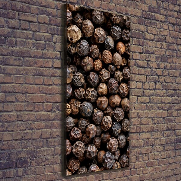 Impresión en lienzo vertical Granos de pimienta