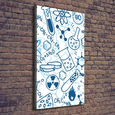 Fotografía en lienzo vertical Antecedentes de la química