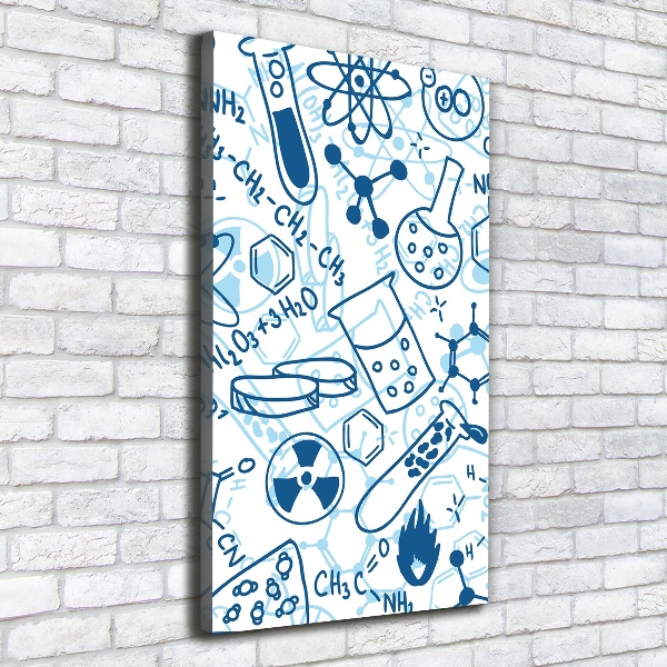 Fotografía en lienzo vertical Antecedentes de la química