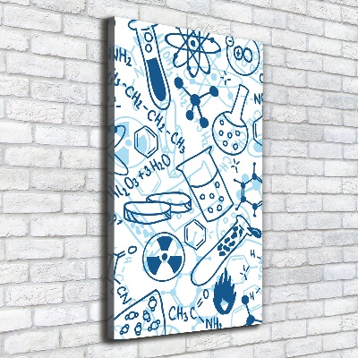 Fotografía en lienzo vertical Antecedentes de la química