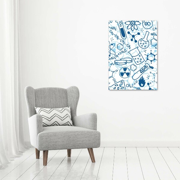 Fotografía en lienzo vertical Antecedentes de la química