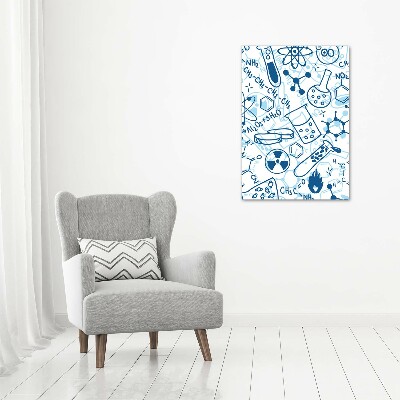 Fotografía en lienzo vertical Antecedentes de la química