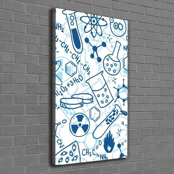 Fotografía en lienzo vertical Antecedentes de la química