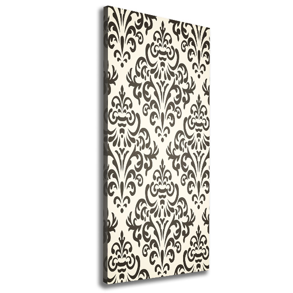 Impresión en lienzo vertical Fondo de adornos