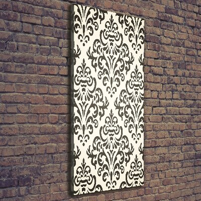 Impresión en lienzo vertical Fondo de adornos