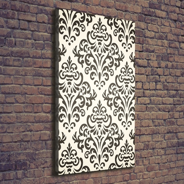 Impresión en lienzo vertical Fondo de adornos