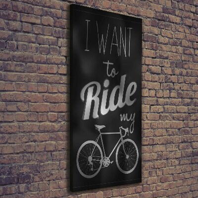 Impresión en lienzo vertical ¿Quieres montar?