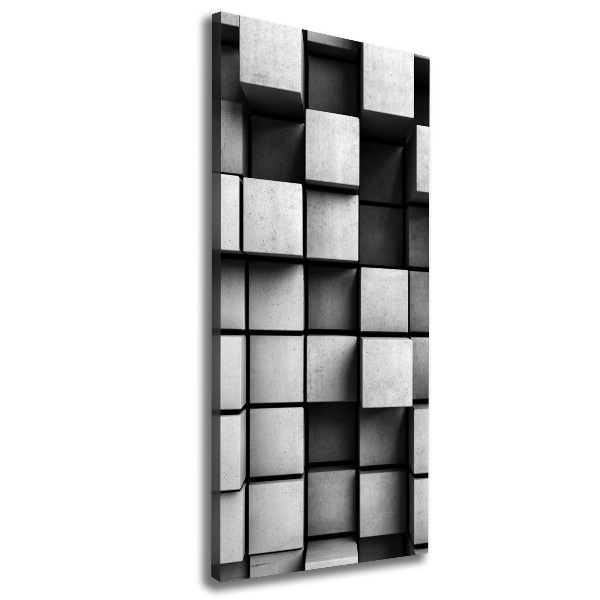 Cuadro moderno en lienzo resistente uv vertical Abstracción