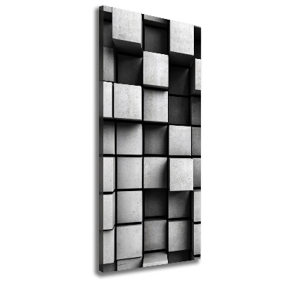 Cuadro moderno en lienzo resistente uv vertical Abstracción