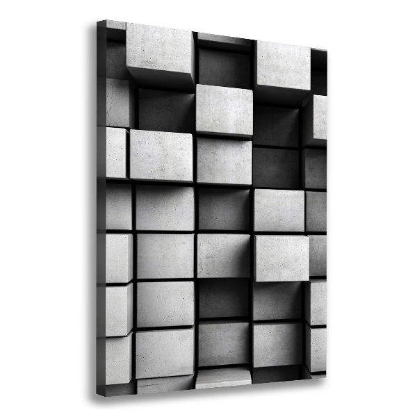 Cuadro moderno en lienzo resistente uv vertical Abstracción