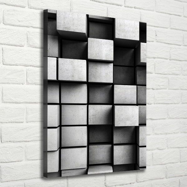 Cuadro moderno en lienzo resistente uv vertical Abstracción